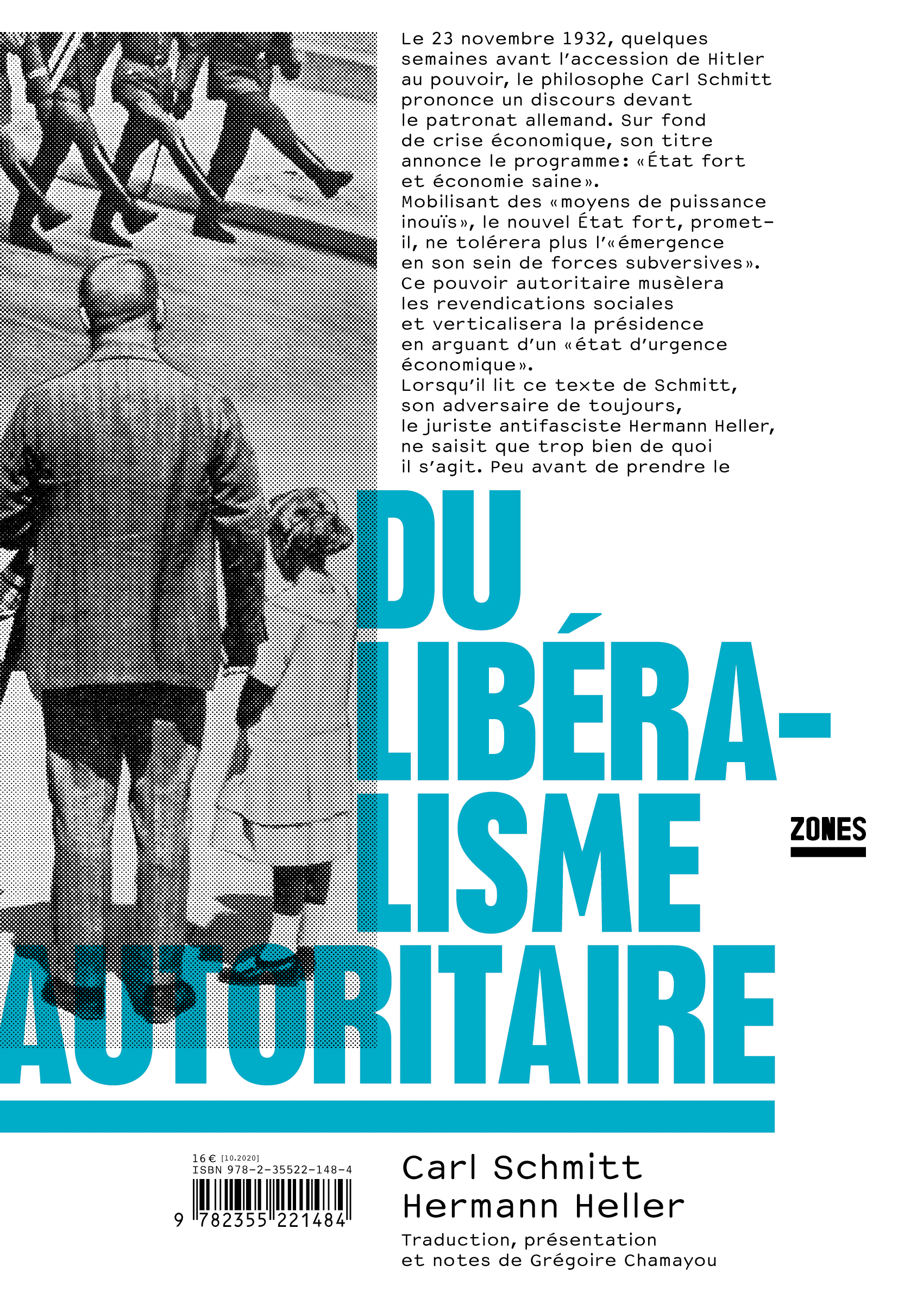 Du libéralisme autoritaire Éditions Zones